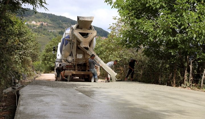 Aybastı’da 7,5 Km’lik grup yolunda çalışmalar başladı