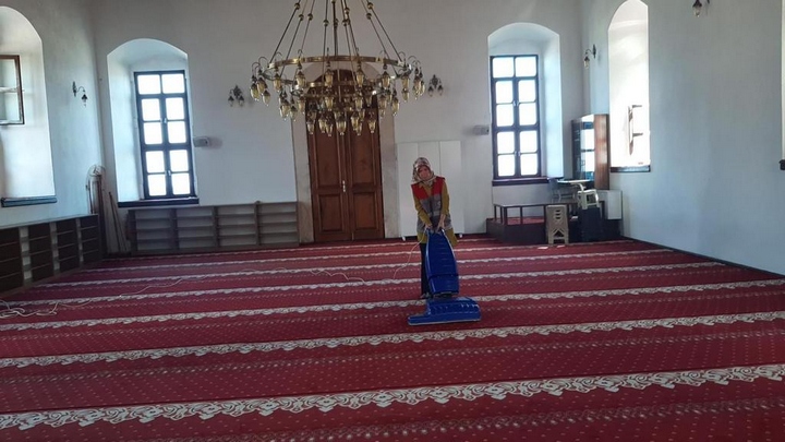 Ordu’da camiler temiz ve sağlıklı