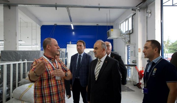 Vali Erol, Ordu OSB’yi Ziyaret Etti