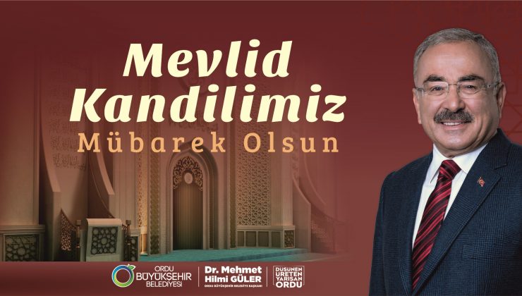 Başkan Güler’den Kandil Mesajı