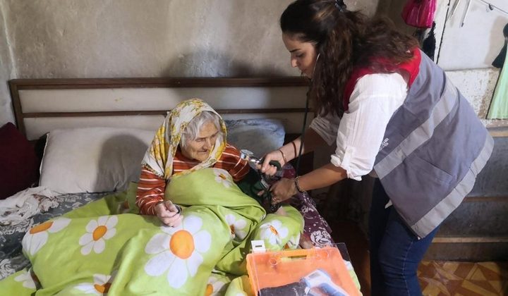 Büyükşehir her an onların yanında