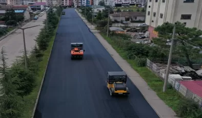 Altınordu’da yol ve su sorununu çözüyor