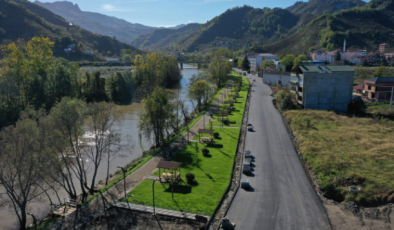 Ordu Büyükşehir’den Gülyalı’ya modern park!