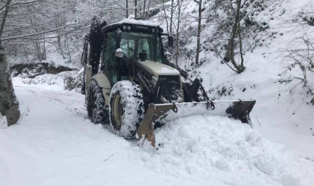 Ordu’da kar esaret değil