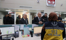 Ordu’da yeni yıla görev başında giren personele ziyaret