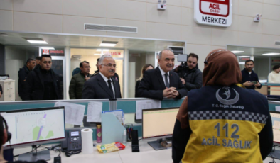 Ordu’da yeni yıla görev başında giren personele ziyaret