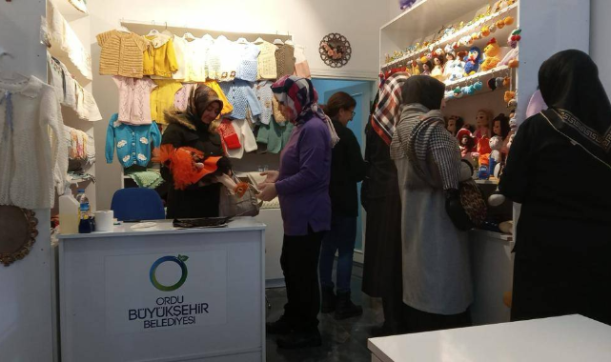 Ordu’da emeğin kazanca dönüştüğü yer: El Emeği Çarşısı