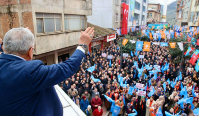 Çatalpınar’da Hilmi Güler izdihamı