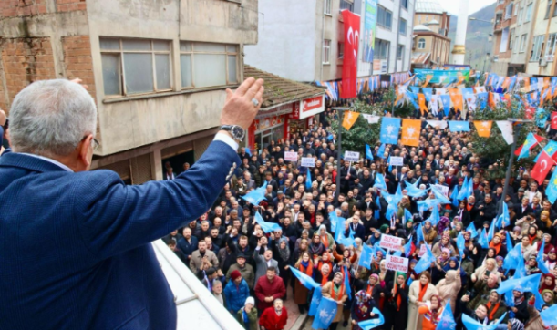 Çatalpınar’da Hilmi Güler izdihamı