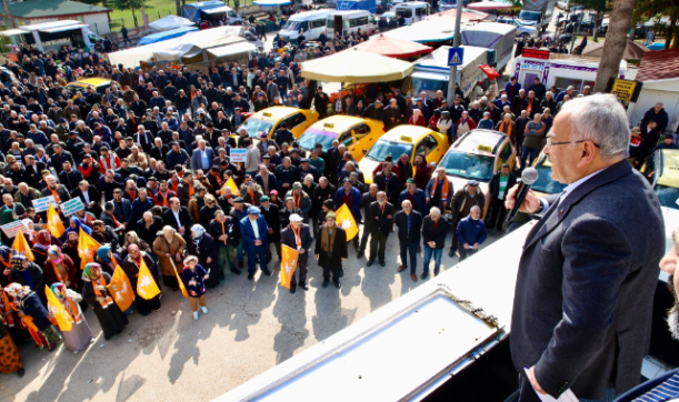 Başkan Güler: ‘Biz sadece belediyeci değiliz aynı zamanda kutlu bir davanın müdavimleriyiz’