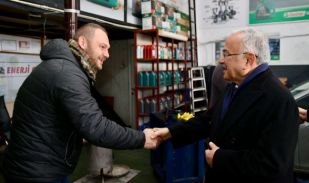Sanayi esnafından Başkan Güler’e tam destek