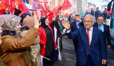 Çaybaşı’nda Hilmi Güler coşkusu