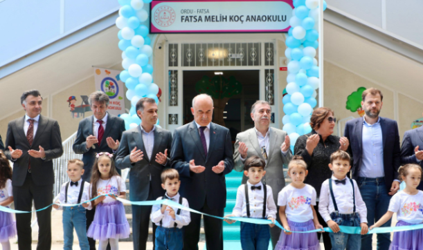 Vali Erol, Fatsa Melih Koç Anaokulu ve Fatsa AİHL Atölye Açılış Programına katıldı