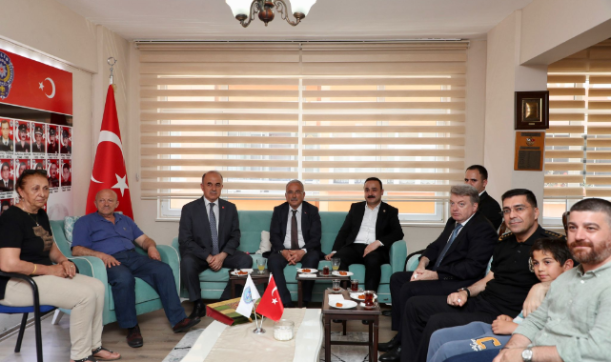 Vali Erol, Kurban Bayramı arifesinde ziyaretlerde bulundu