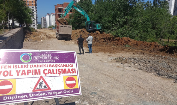 Ordu Büyükşehir çalışıyor!