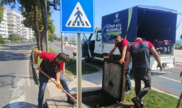 Ordu Büyükşehir’den altyapıda temizlik seferberliği