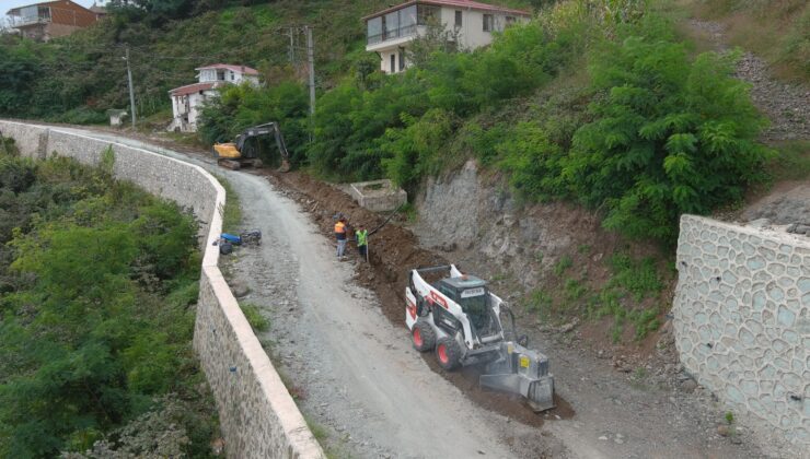 Ordu Büyükşehir, iki mahallenin daha sorununu çözdü