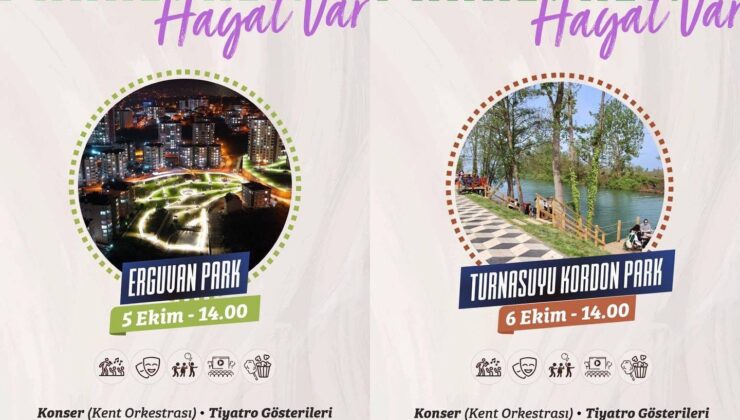 Hafta sonu bu parklara giden yaşadı