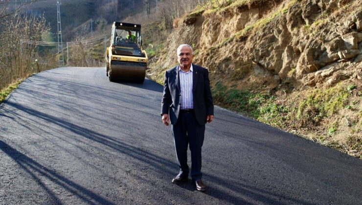 Ordu’da dev yol yatırımı