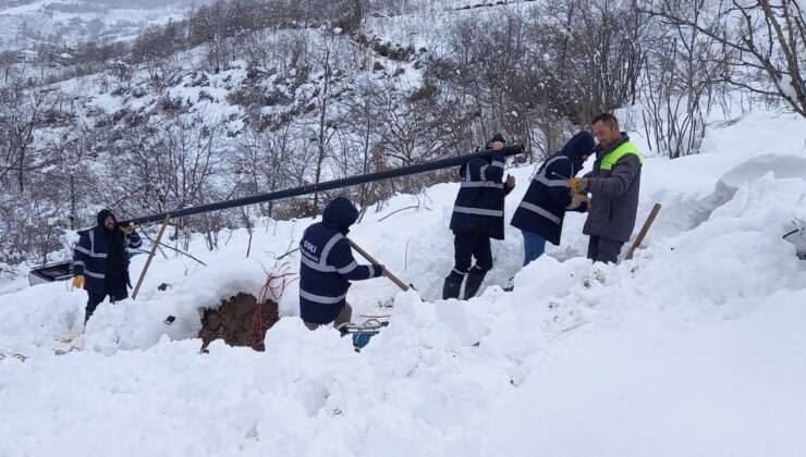 Ordu Büyükşehir’de, kar kış durmuyor