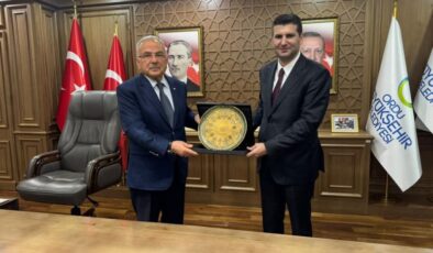 Ülkü Ocakları Genel Başkanı Yıldırım’dan Başkan Güler’e ziyaret