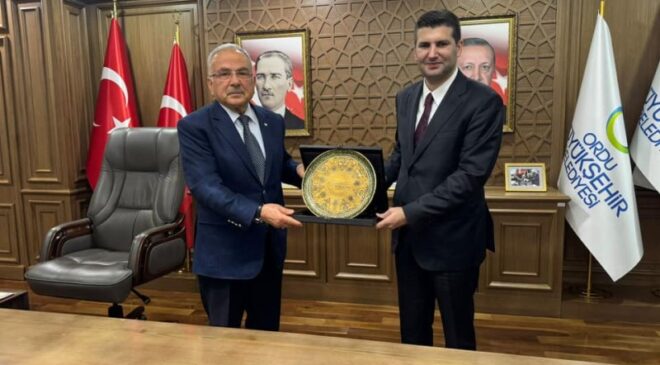 Ülkü Ocakları Genel Başkanı Yıldırım’dan Başkan Güler’e ziyaret