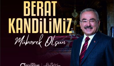 Başkan Güler’den Berat Kandili mesajı