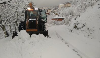 Ordu’da kar kalınlığı 60 cm’ye ulaştı