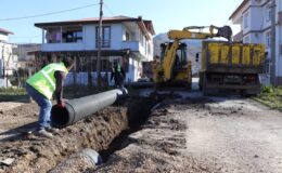 Gülyalı’nın altyapısı yenileniyor