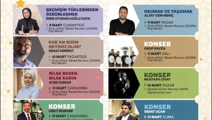 Ordu’da Ramazan coşkusu zirve yapacak