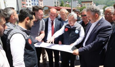 Aybastı ilçe merkezinin alt yapısı yenileniyor