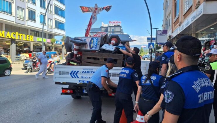 Büyükşehir Zabıtası görev başında