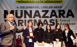 Münazara yarışmasının şampiyonu Ordu Fen Lisesi