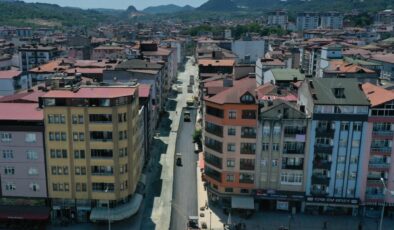 Ünye Kaledere Mahallesi asfalt ile buluşuyor