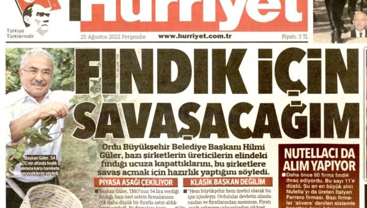 Ordu Ferrero’ya karşı kazandı: Fındıkta alıcı egemenliğine geçit yok!