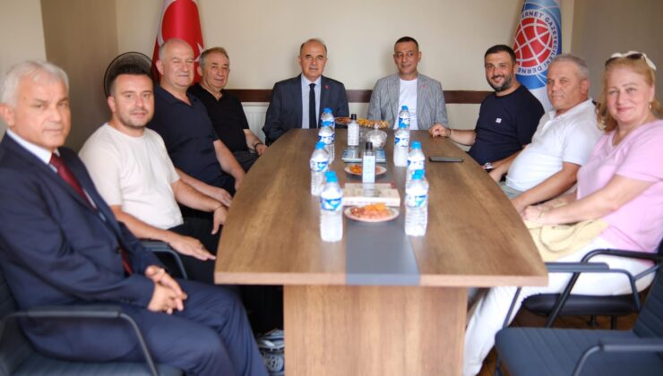 Ordu Valisi Muammer Erol’dan İnternet Gazetecileri Derneği’ne ziyaret