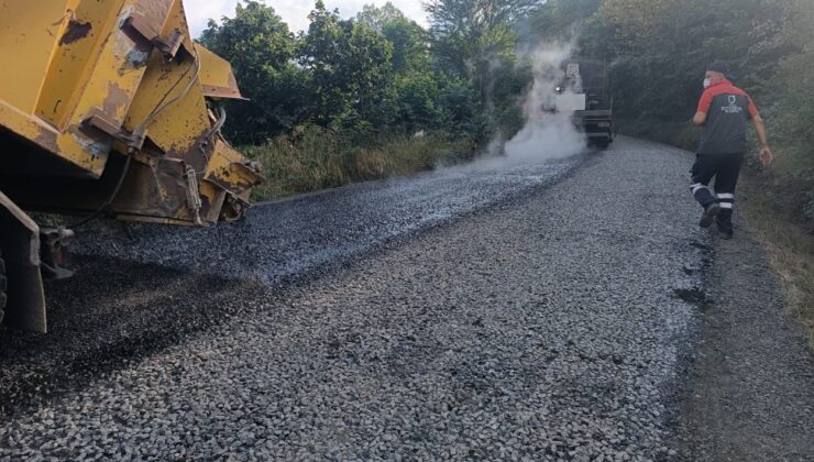 Akkuş’tan Samsun’a bağlantı sağlayan yolda çalışma başlatıldı