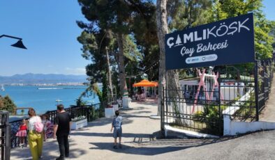 Altınordu sahilinde doğayla iç içe bir mekan: Çamlı Köşk Çay Bahçesi