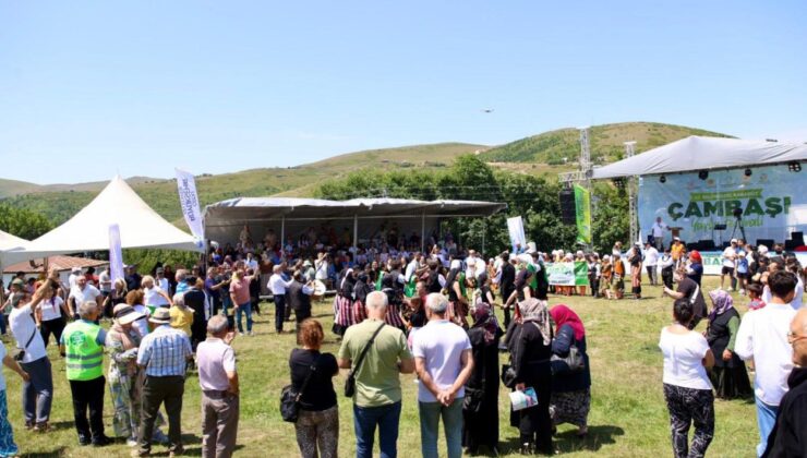 Çambaşı’nda festival coşkusu