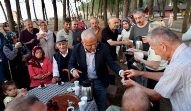 Çınarsuyu’nda vatandaşların tatil keyfi