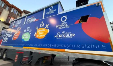 ‘Sevgi Tırı’ yolculuğa başlıyor