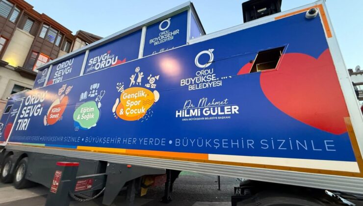 ‘Sevgi Tırı’ yolculuğa başlıyor
