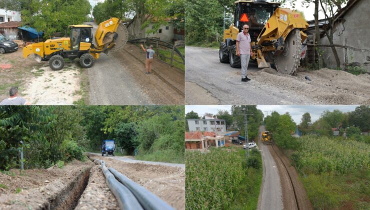 Ünye İlçesinde 4 mahalle içme suyu hatlarına kavuşuyor
