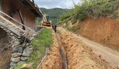 Ordu Büyükşehir, Kabadüz’de 3 mahallenin içme suyu altyapısını yeniledi