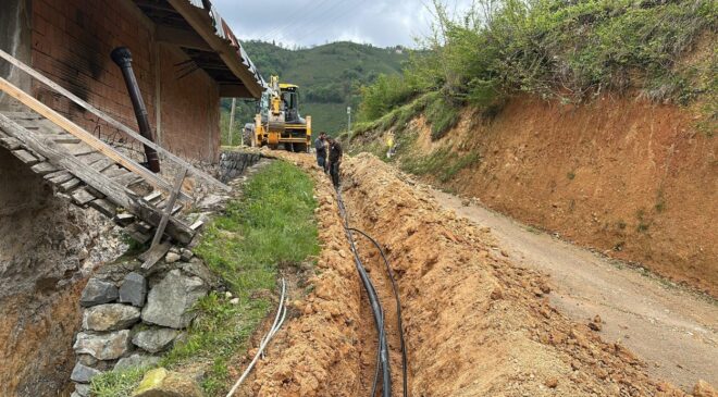 Ordu Büyükşehir, Kabadüz’de 3 mahallenin içme suyu altyapısını yeniledi