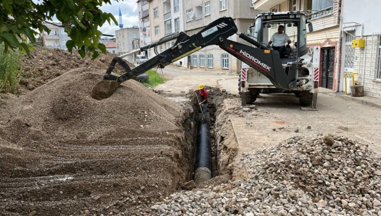 Fatsa Şerefiye’ye yağmur suyu hattı