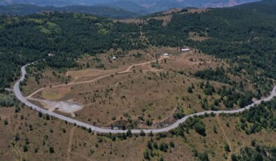 Mesudiye’de 12 km’lik grup yolu asfaltlanıyor