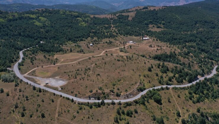 Mesudiye’de 12 km’lik grup yolu asfaltlanıyor