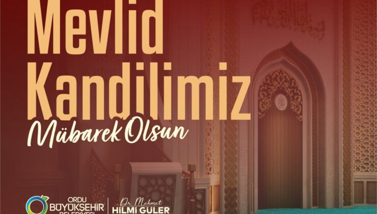 Başkan Güler’den Mevlid Kandili mesajı
