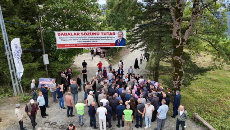 Ordu’da davullar çaldı, kurban kesildi